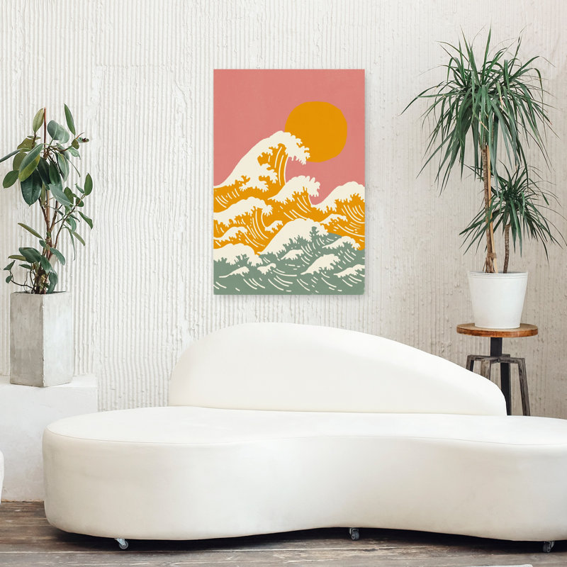 Contemporary Art Abstract Contemporary Wall Art by Treechild - Wrapped Canvas Print, 91.44 cm H x 60.96 cm W