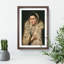 Lady in a Fur Wrap by El Greco - Picture Frame Painting-62758607-62758611