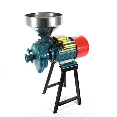 Home Dry Grinder Corn Mill Wheat Feed Rice Grain Coffee Grinder Electric Cereals Grinder 110V -  ShangQuan WuLiu, K16DDMF