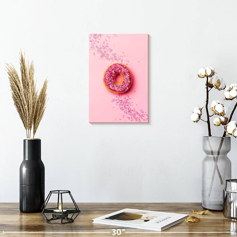 Yarlin Doughnut, 12" H x 8" W