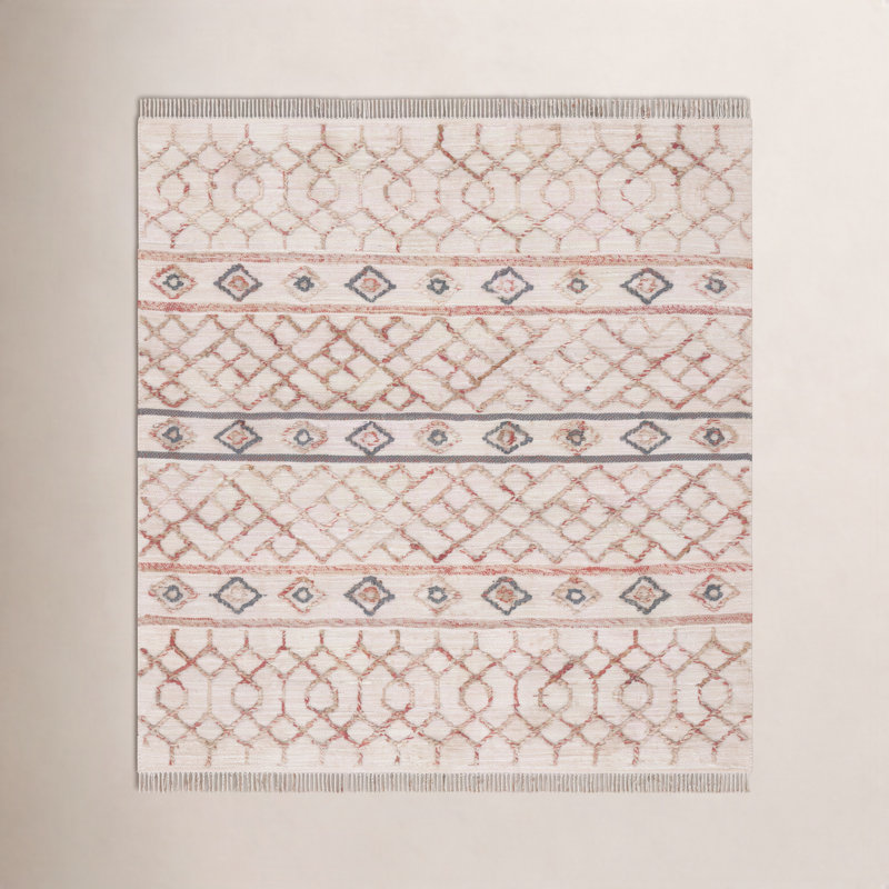 Kiya Southwestern Indoor Rug, Square 1'6"