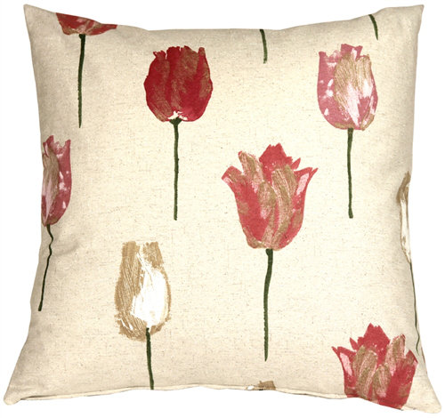 Albany Floral Cotton Blend Throw Pillow