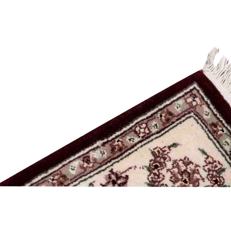 Handmade Silk and Wool Oriental Area Rug