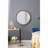 31.5" Round Pine Wood Mirror