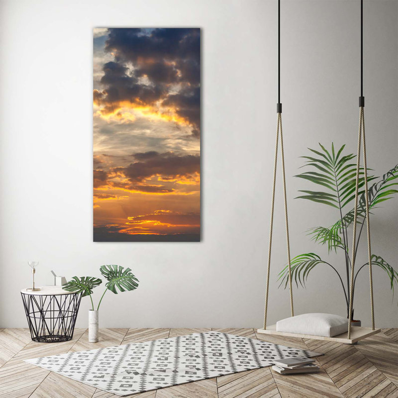 Sunset Sky - Wrapped Canvas Print