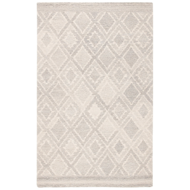 Tapis Casablanca beige / gris Casablanca, Rectangle 4 pi x 6 pi