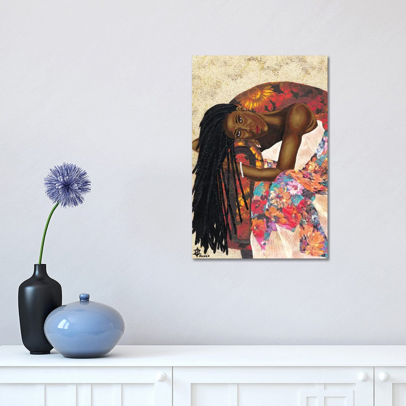 Woman Strong III by Alonzo Saunders - Wrapped Canvas Print, 30.48 cm H x 45.72 cm W