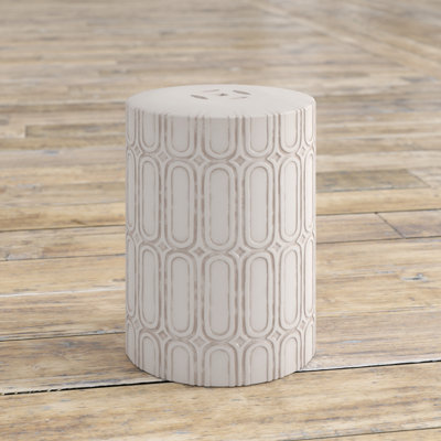 Morgane Ceramic Accent Stool