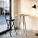 Tabouret pliant portatif noir