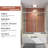56-60 in. W x 58 in. H Mod Semi-Frameless Sliding Bathtub Door in Chrome with 5/16 in. (8mm) Clear Glass-121348664