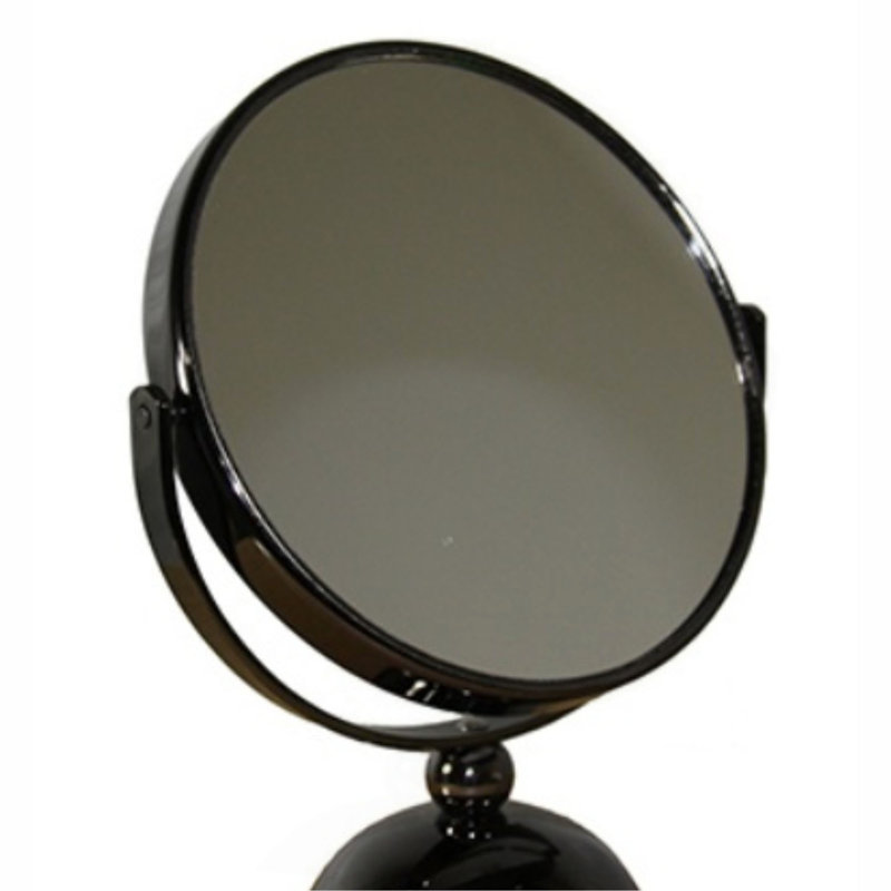 5.5" Diameter Chrome Make-Up Mirror, X5 Magnification