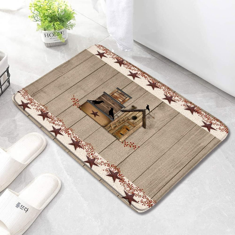 Tapis de bain Birdhouse