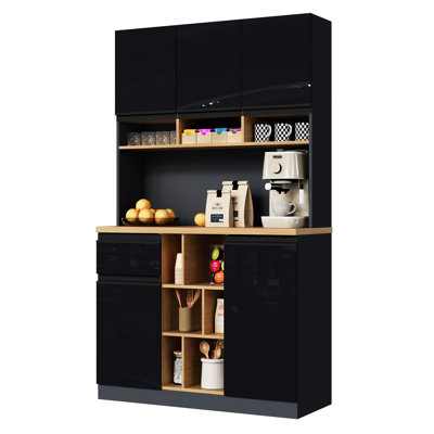 185cm Kitchen Pantry