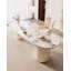 Bureau de luxe en pierre frittée clair-805282507