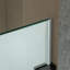 Porte de douche à charnière pivotante simple sans cadre l 44-45 "x H 76", verre trempé incassable de 3/8 po (10 mm) d'épaisseur-107531510