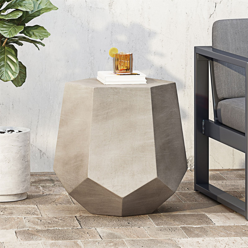 Table d'appoint ronde pour l'extérieur