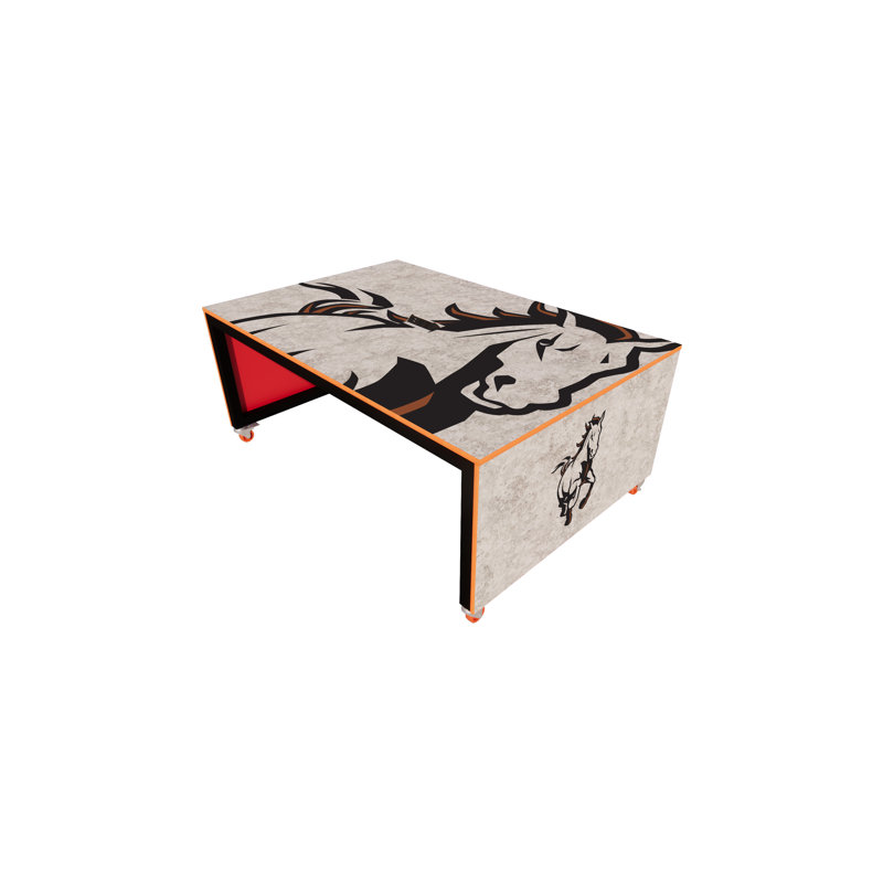 Tables de conversation mobiles - hauteur de 30 pouces, L 72 po x l 48 po