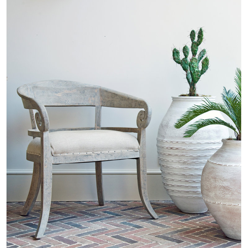 The Mediterranean Collection Handmade Pot Planter, Delphi White
