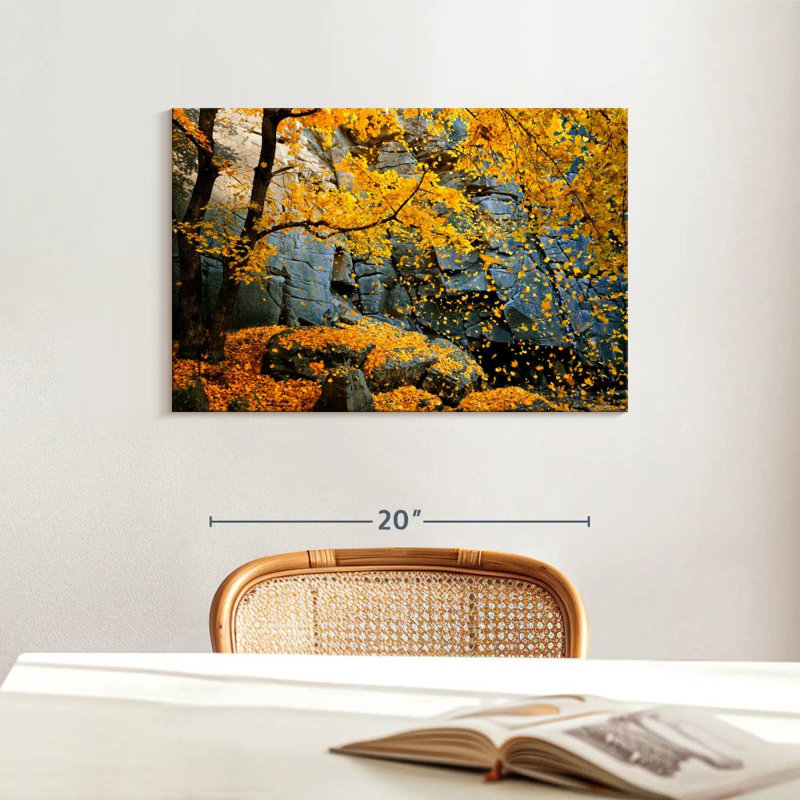 Harnek Falling Leaves, 16" H x 24" W