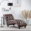 Chaise longue sans accoudoirs touffetée-1956215786