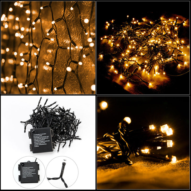 100 White String Lights