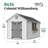 Colonial Williamsburg Outdoor Wood Storage Shed-1868793091-1868793115