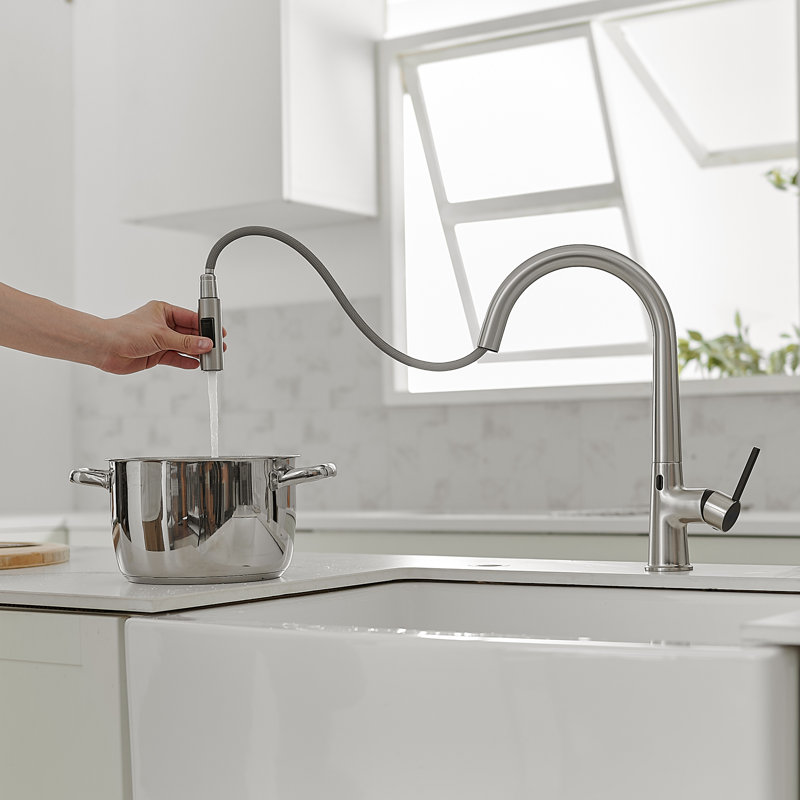 Fapully Pull Out Touchless Kitchen Faucet