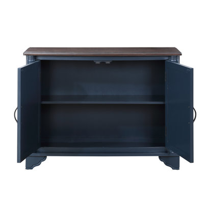 40" Entryway Console Table, Retro Design. Finish, Storage Shelf. Solid Wood Feet, Tabletop, Foyer Furniture Table With Shelf, Wide, For Living Room. T