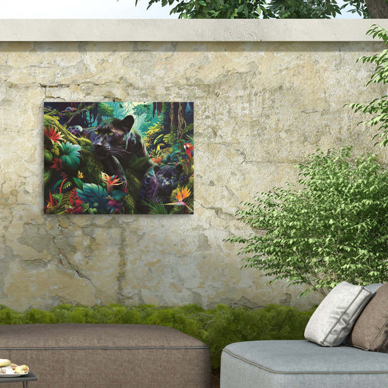 Toile extérieure Michael Jaguar, Michael David, H 24 po x l 32 po