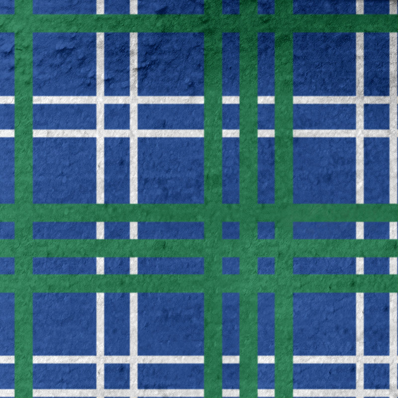 Serviette de plage de luxe Seattle football, Microfibre, Bleu/blanc/vert