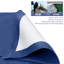 Remplacement de tissu rétractable en vinyle bleu Winado-97583794