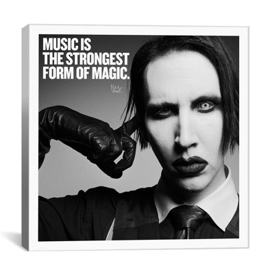 «Icon, Heroes and Legends» par Marilyn Manson, impression sur toile