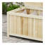 Boîte de rangement d'extérieur 45,5 gallons Outsunny