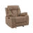 Global United Reclining Transitional Microfiber Fabric Chair