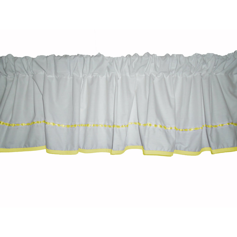 Jupe de fenêtre 72 po Crestline, Jaune