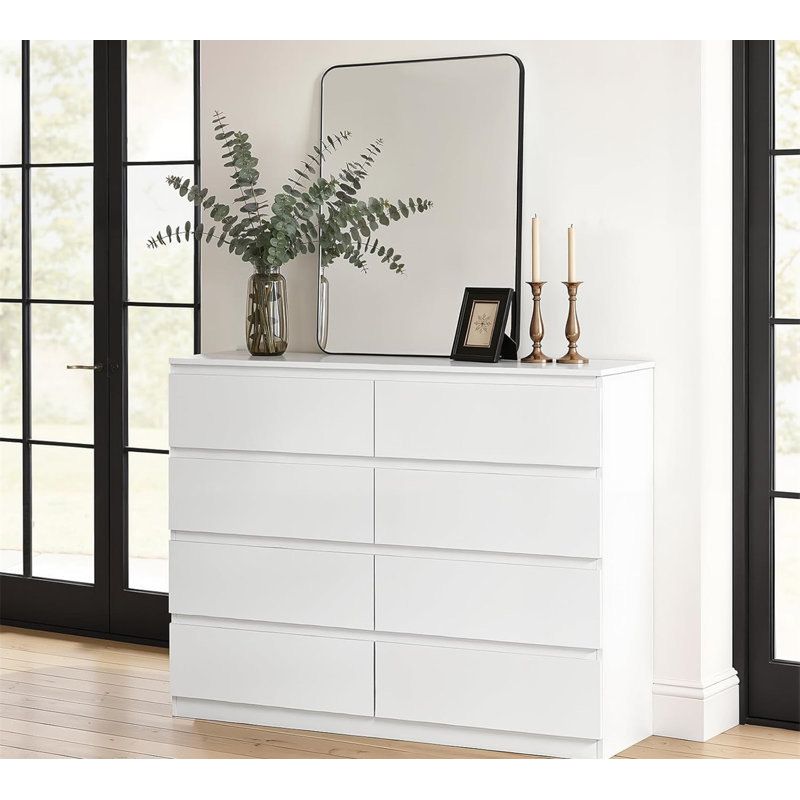 Metal Rectangle Mirror, 70L x 50W cm