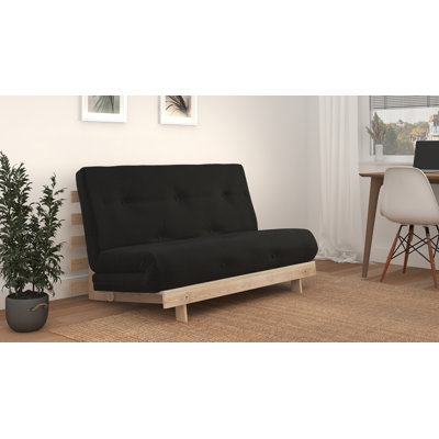 Chenango Full / Double 137cm Upholstered Futon And Mattress