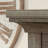 Storage Cabinet, Brown finish