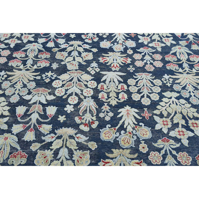 Floral Area Rug, Rectangle 9' x 12'