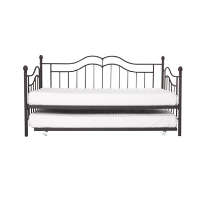 Metal Daybed with Trundle