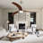 52" Solid Wood Blade Ceiling Fan with Light & Remote, 6 Speed, 3 Color, Reversible Motor-407394062