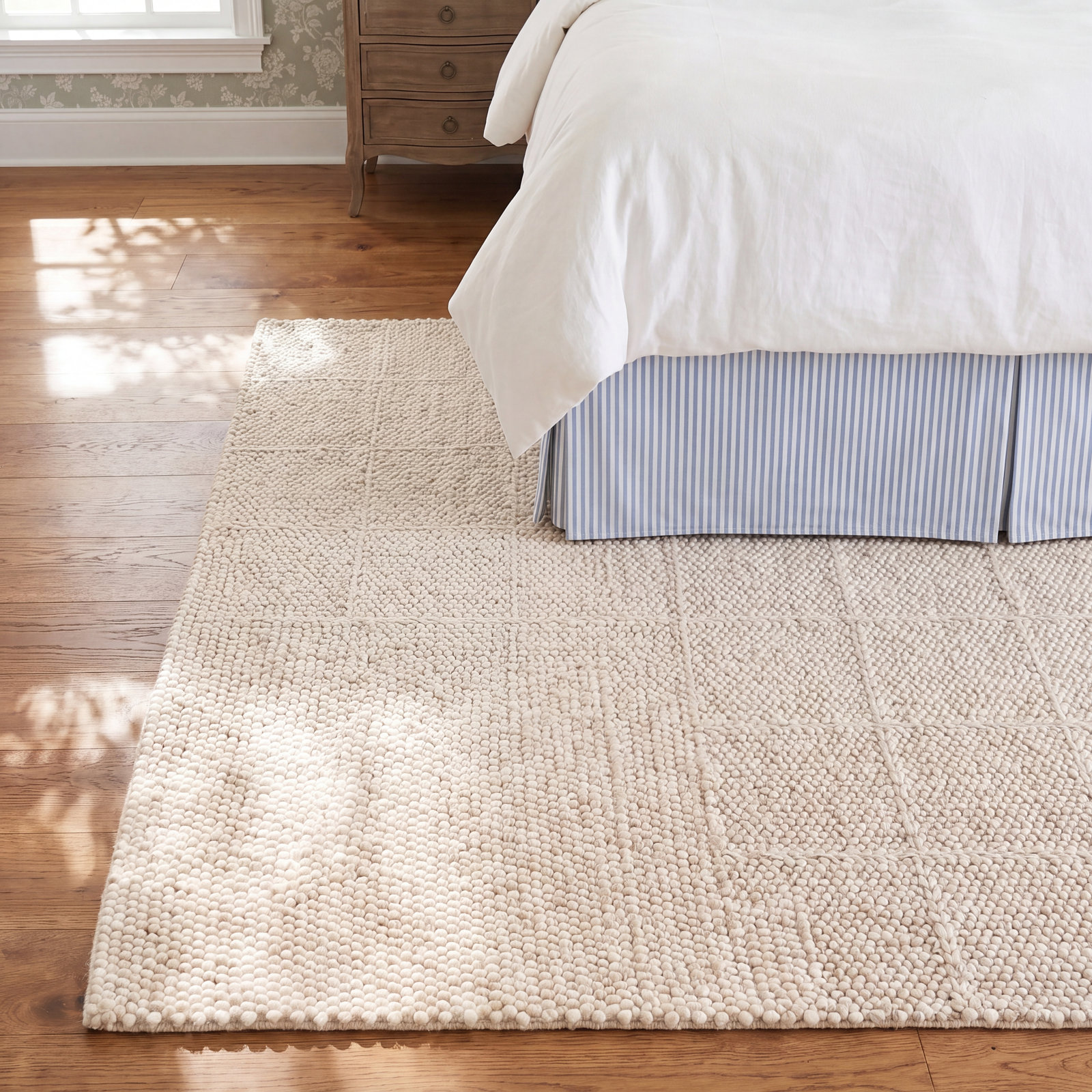 Hand-Woven Rug, 5'-0" x 8'-0" Rectangle