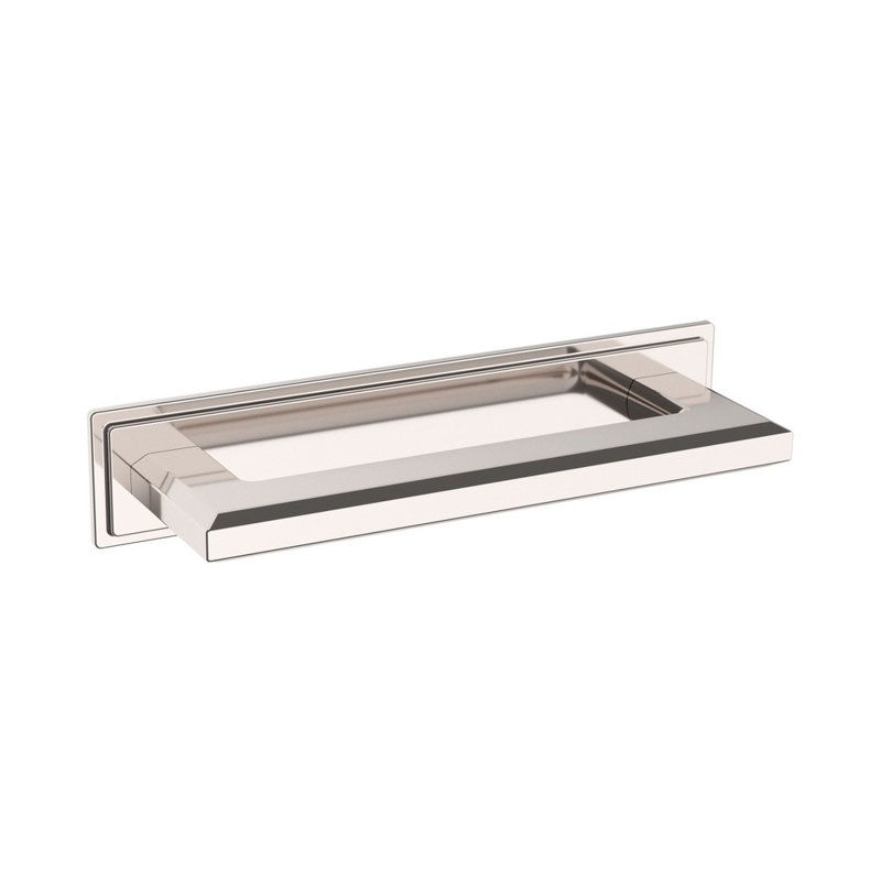 4940 Transitional Back Plate, Polished Nickel