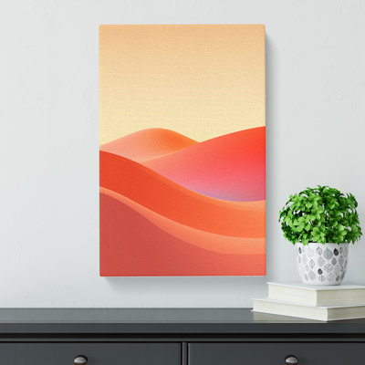 Minimalist Colour Field - Wrapped Canvas