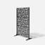 Ensemble de paravents en plastique noir Screen Series