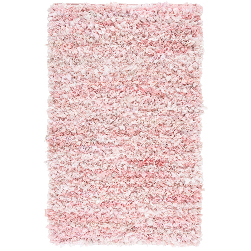 Adalberta Shag Hand Loomed Performance Rug, Rectangle 5' x 8'