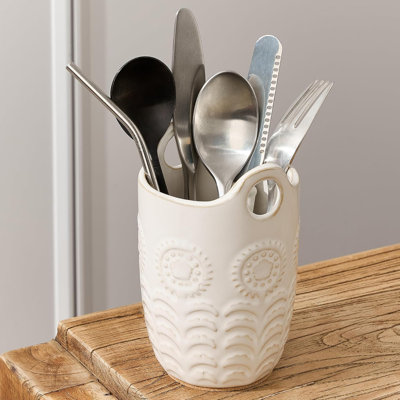 Kitchen Countertop Utensil Rack