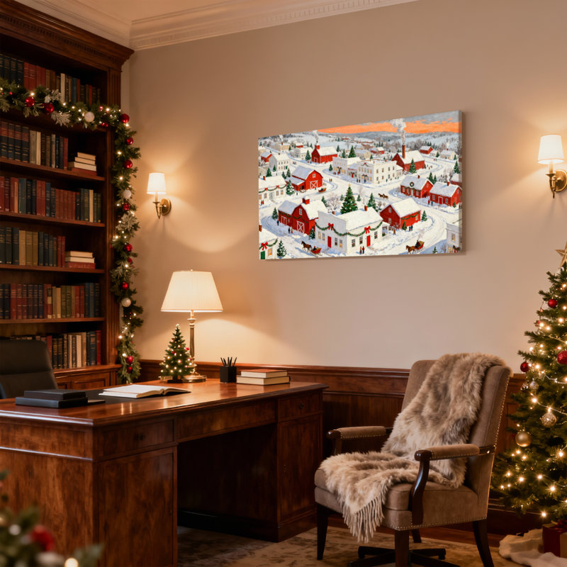 Ensemble de 3 reproductions d'art sur toile, ensemble de 3 impressions sur toile, H 12 po x l 18 po