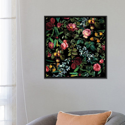« tropical jungle iii », impression sur toile tendue