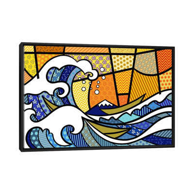 " The Great Wave Off Kanagawa 2 (After Hokusai) "